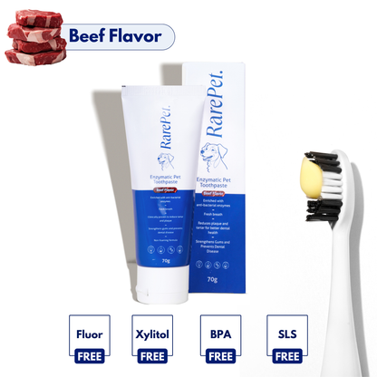 Natural Enzymatic Pet Toothpaste – Removes Tartar & Plaque
