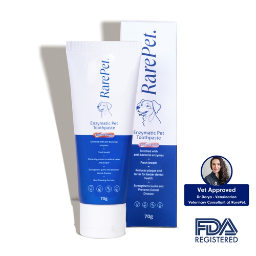 Natural Enzymatic Pet Toothpaste – Removes Tartar & Plaque