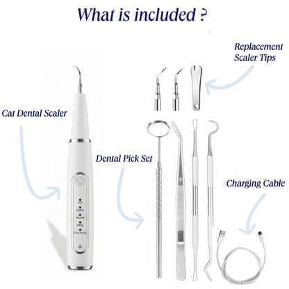 Silent Ultrasonic Teeth Cleaner for Cats